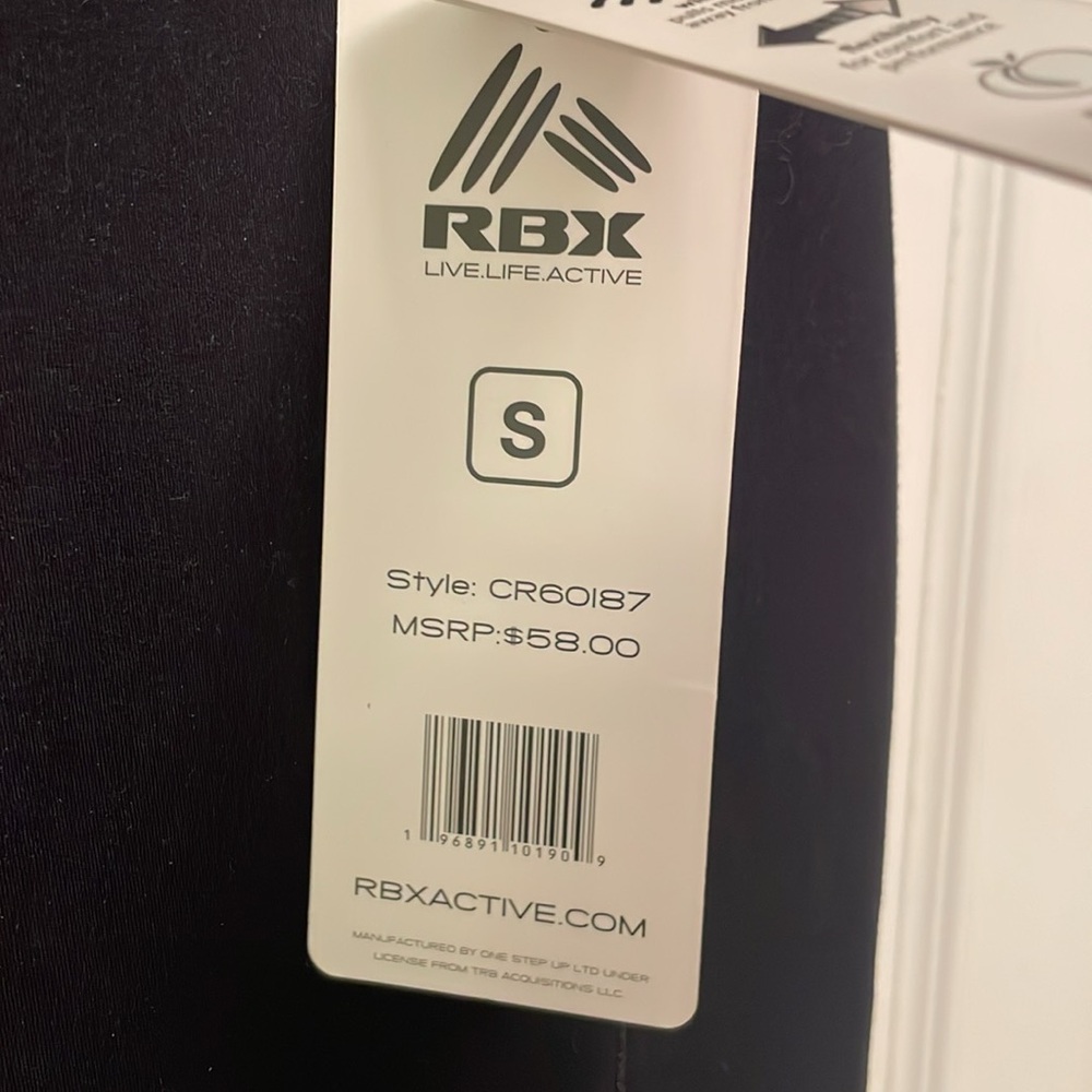 NWT RBX LIVE.LIFE.ACTIVE Ultra Luxe Athletic Pants Small with Pockets - Picture 4 of 15